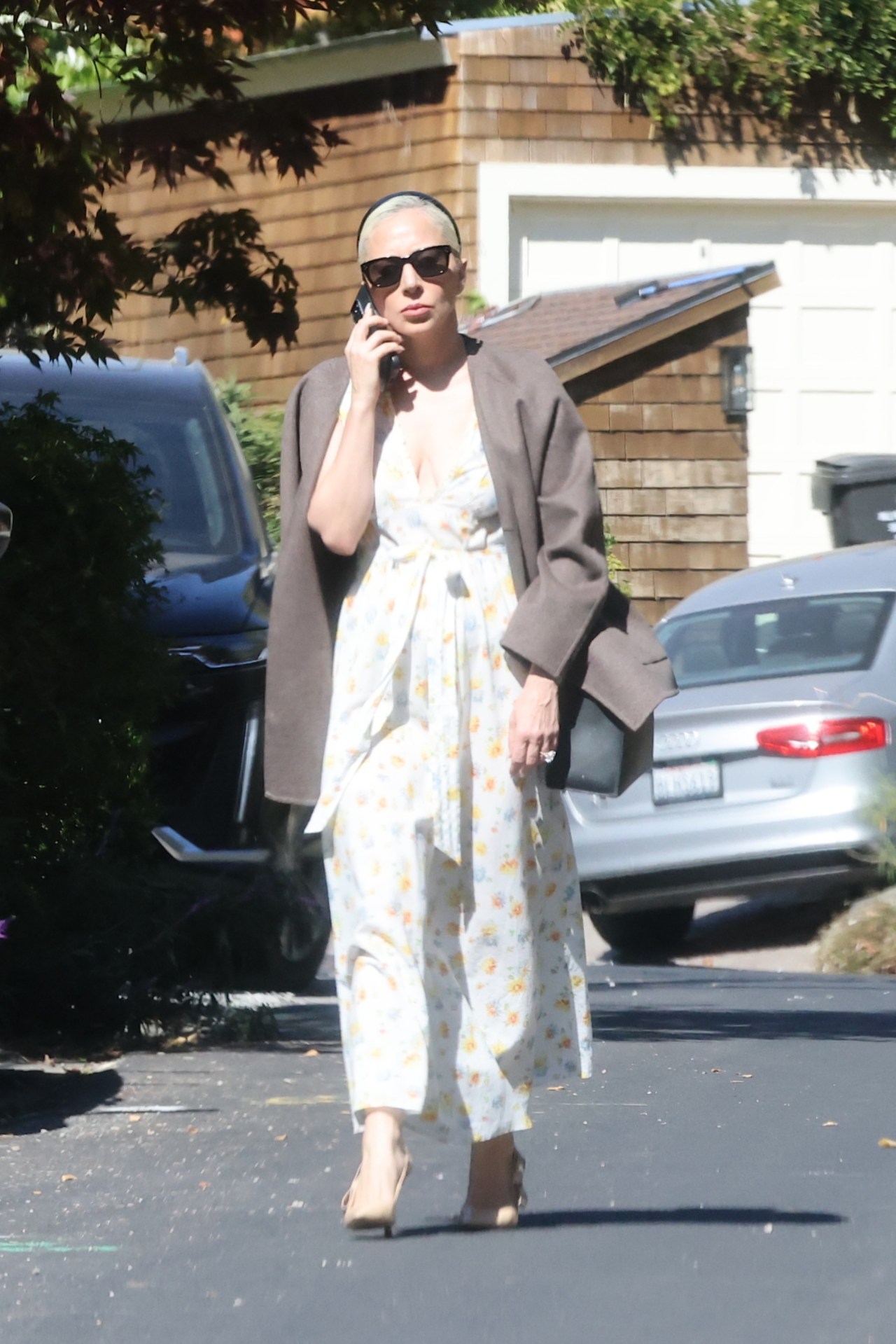*EXCLUSIVE* Lady Gaga and fiance Michael Polansky visit friends in the Bay Area