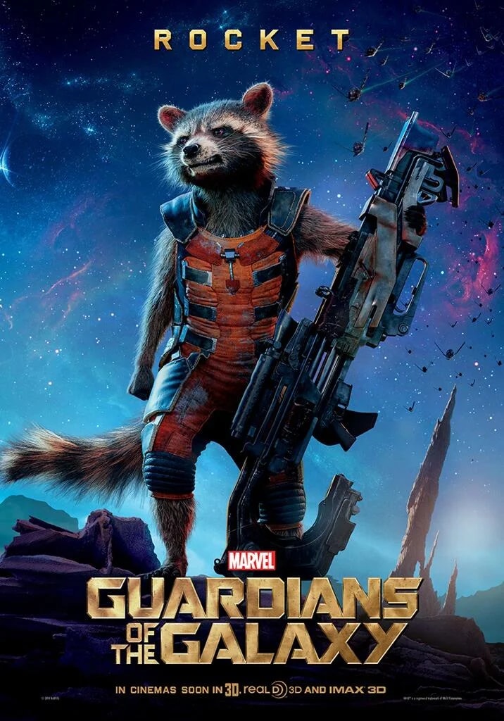 A scene from the Marvel film Guardians of the Galaxy