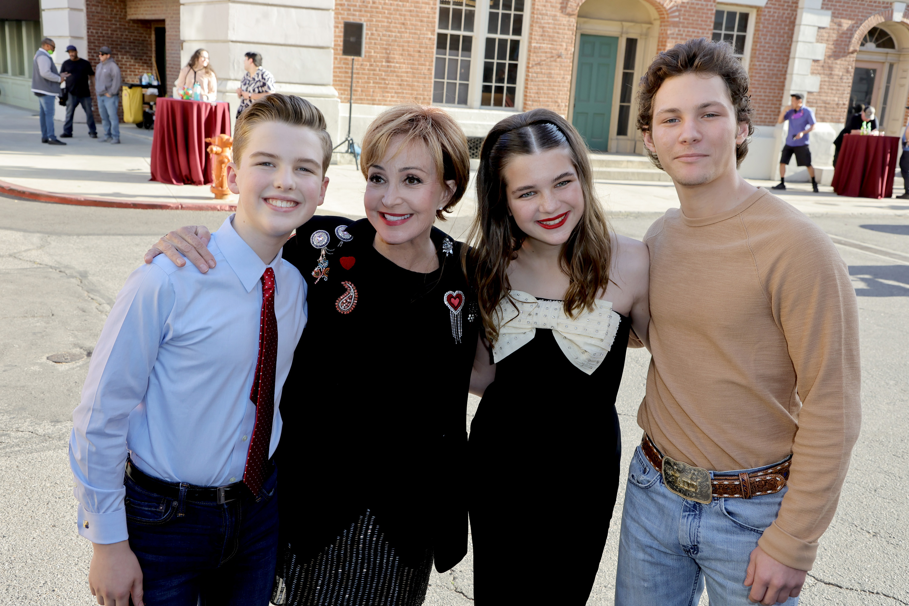 Premiere Of Warner Bros. 100th Episode Of "Young Sheldon" - Red Carpet