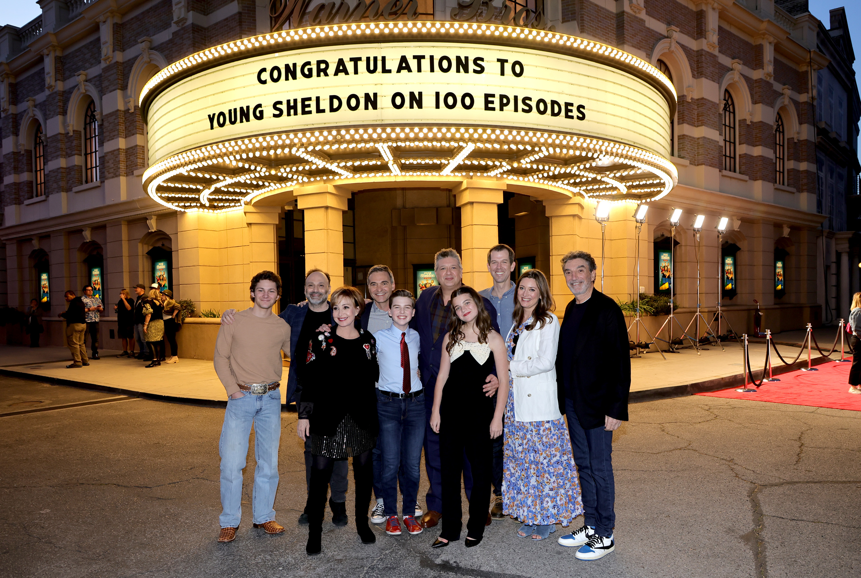 Premiere Of Warner Bros. 100th Episode Of "Young Sheldon" - Red Carpet