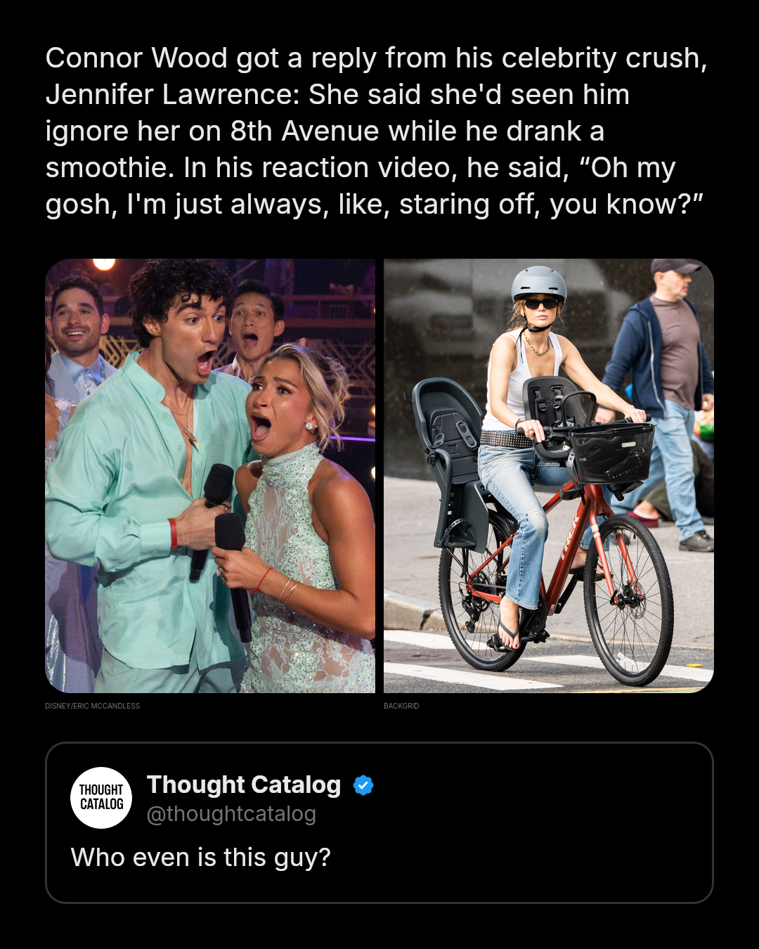 Connor Wood and Rylee Arnold on Dancing With the Stars