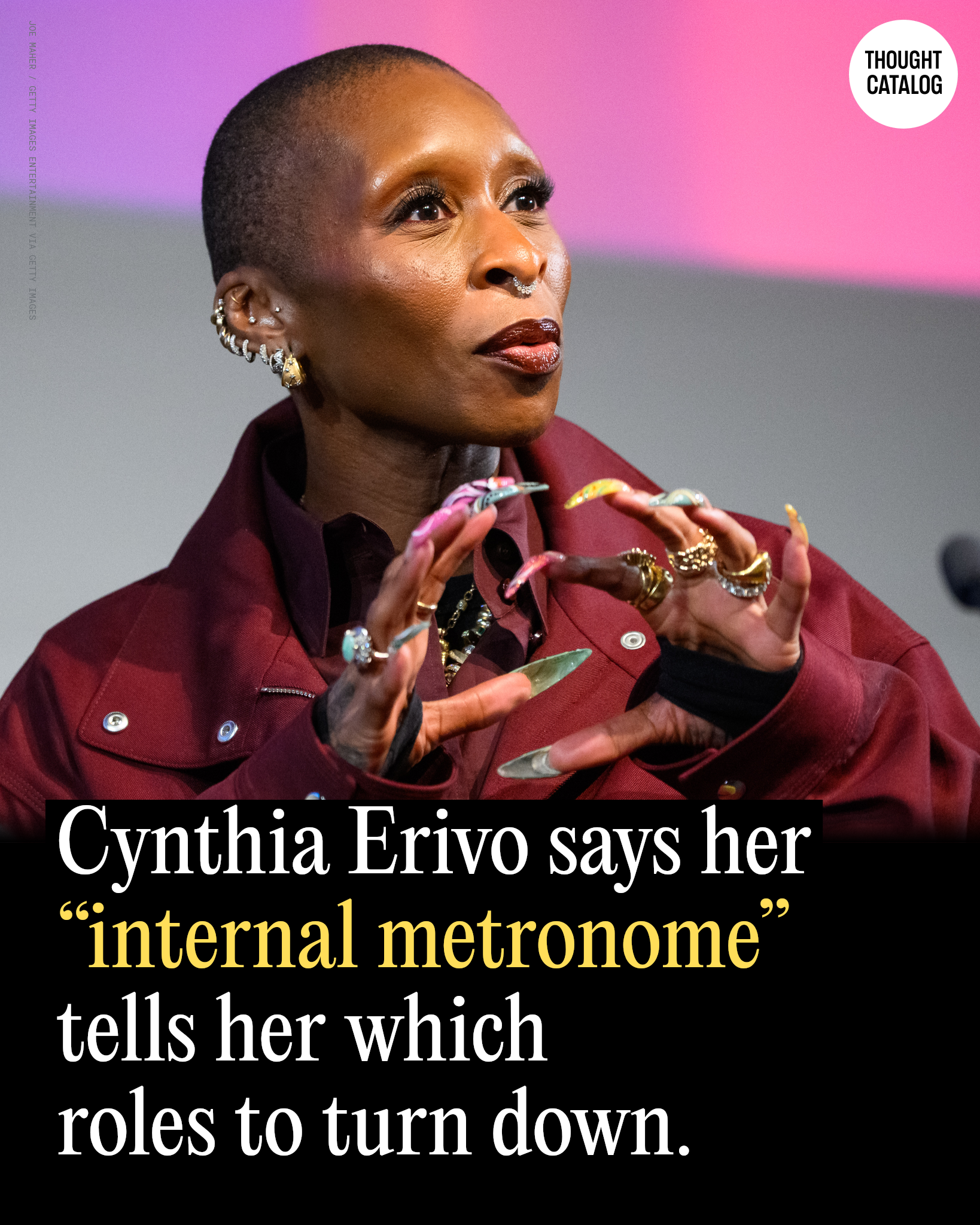 Cynthia Erivo at a public appearance
