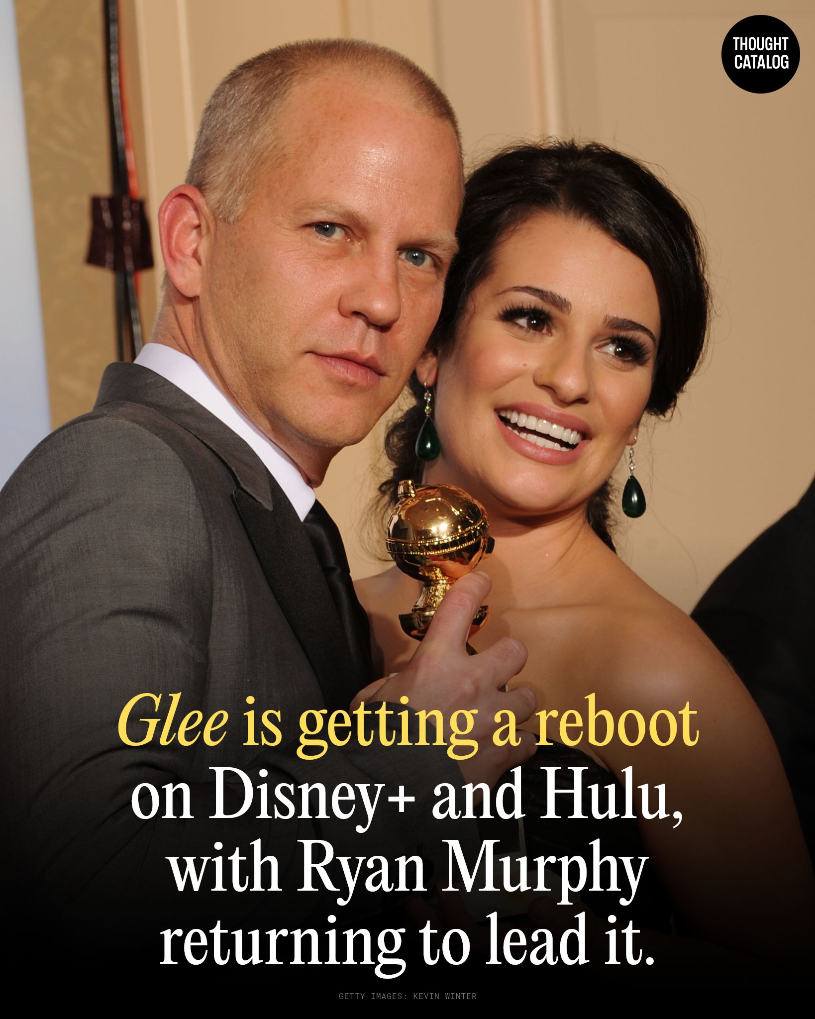 Ryan Murphy, creator of Glee, photographed by Kevin Winter for Getty Images.