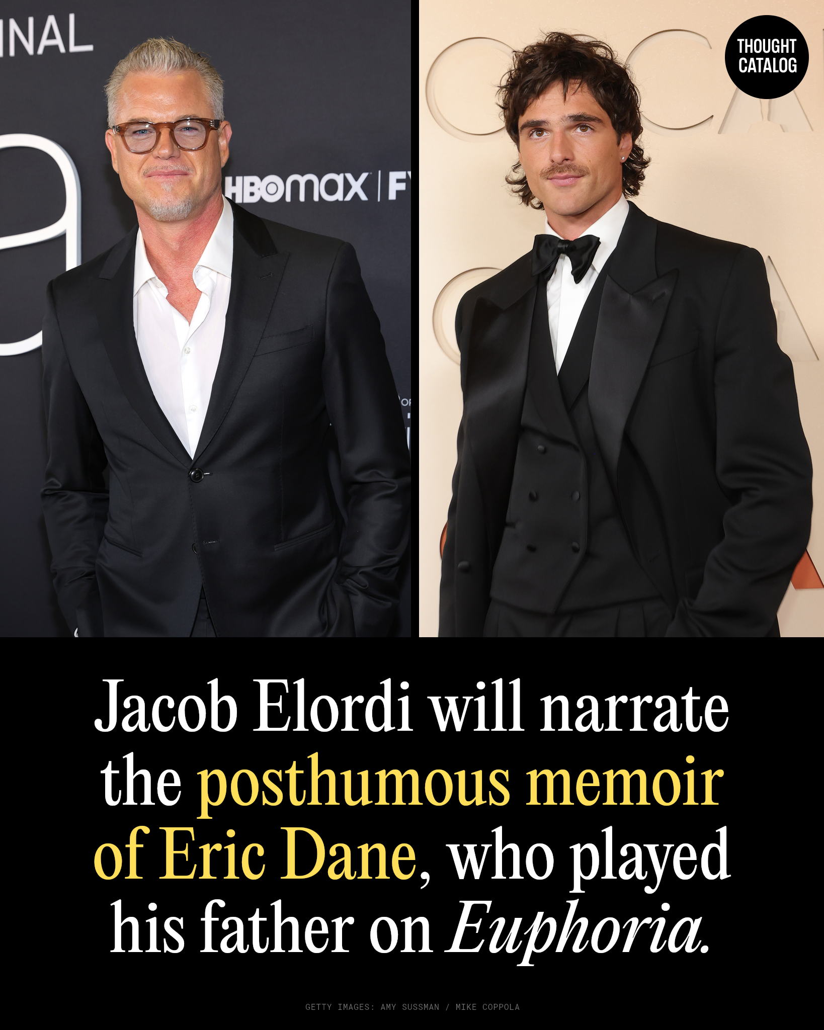 Side-by-side photos of Jacob Elordi and Eric Dane