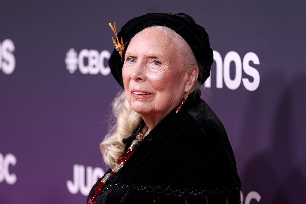 Joni Mitchell at the 2026 JUNO Awards at TD Coliseum in Hamilton, Ontario