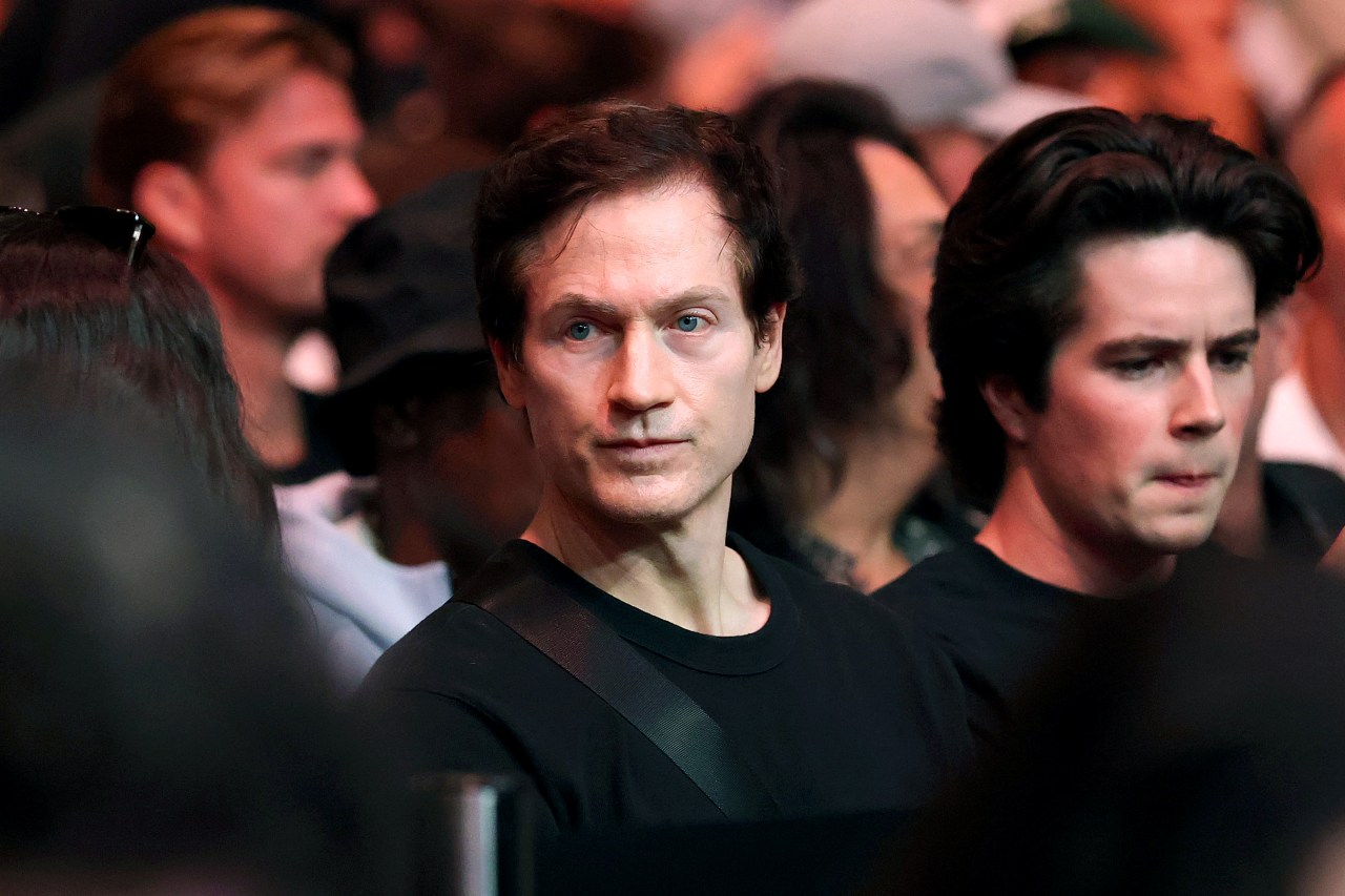 Bryan Johnson at Crypto.com Arena in Los Angeles at a UFC 331 event