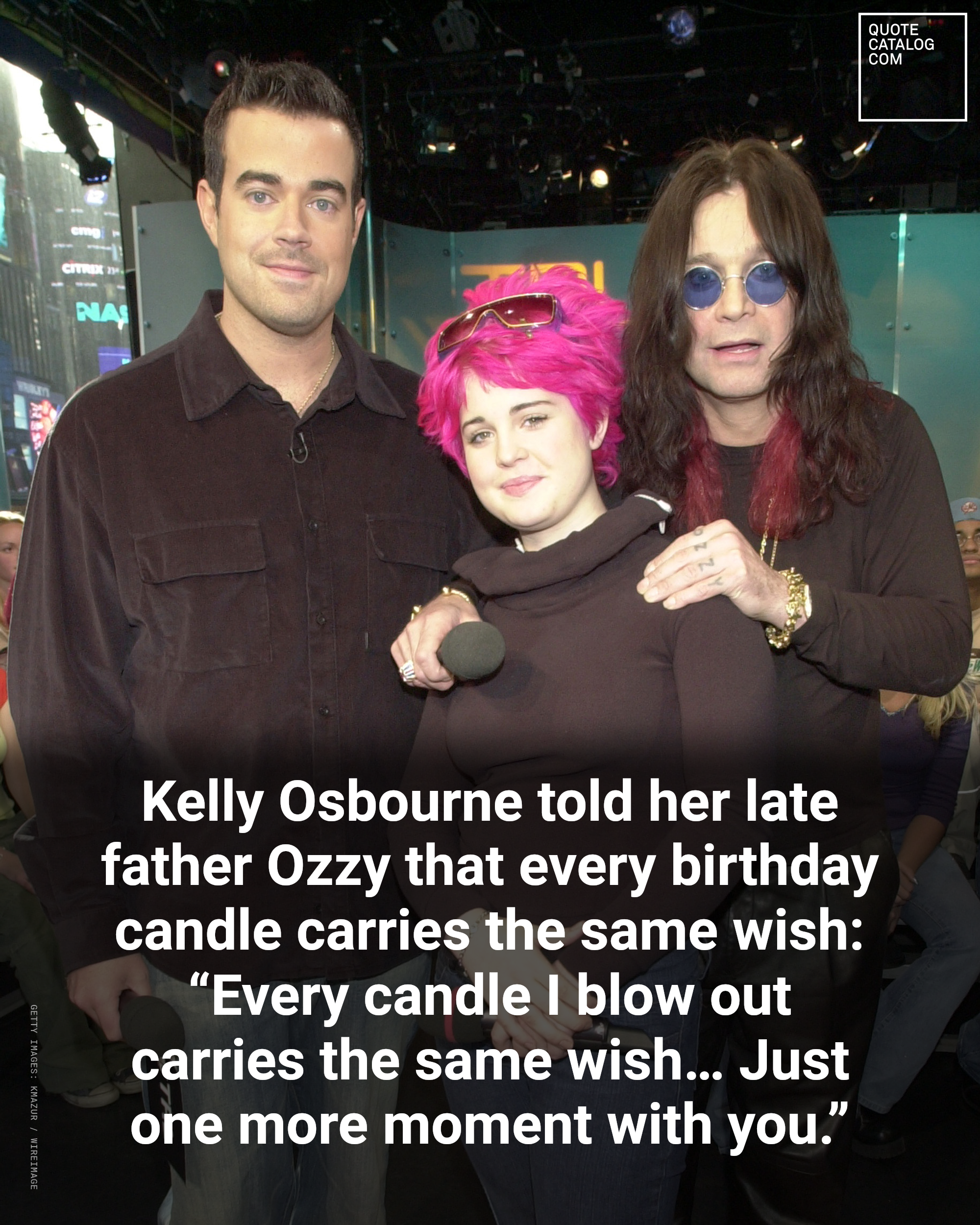 Click to open the image gallery Kelly Osbourne and Ozzy Osbourne together