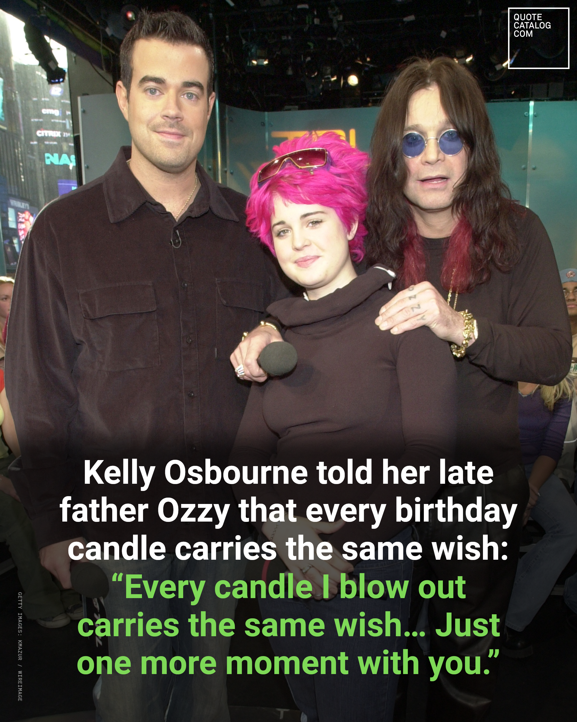 Click to open the image gallery Kelly Osbourne and Ozzy Osbourne together