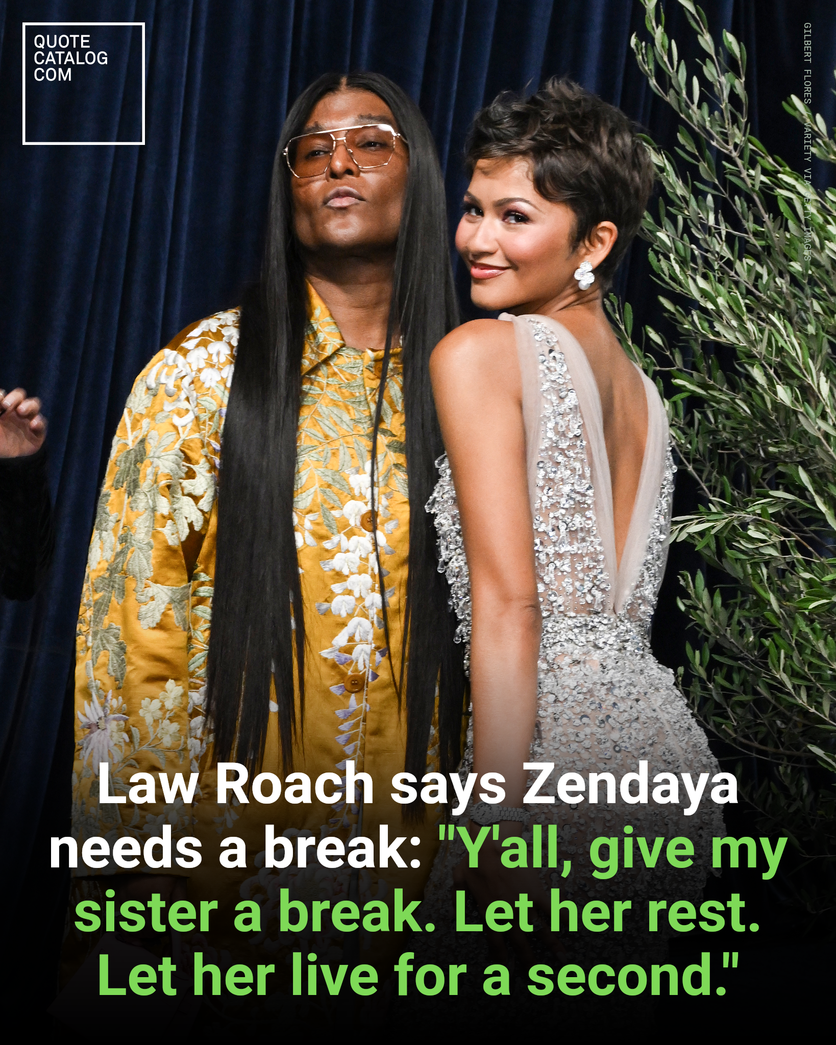 Law Roach at the Victoria's Secret Fashion Show