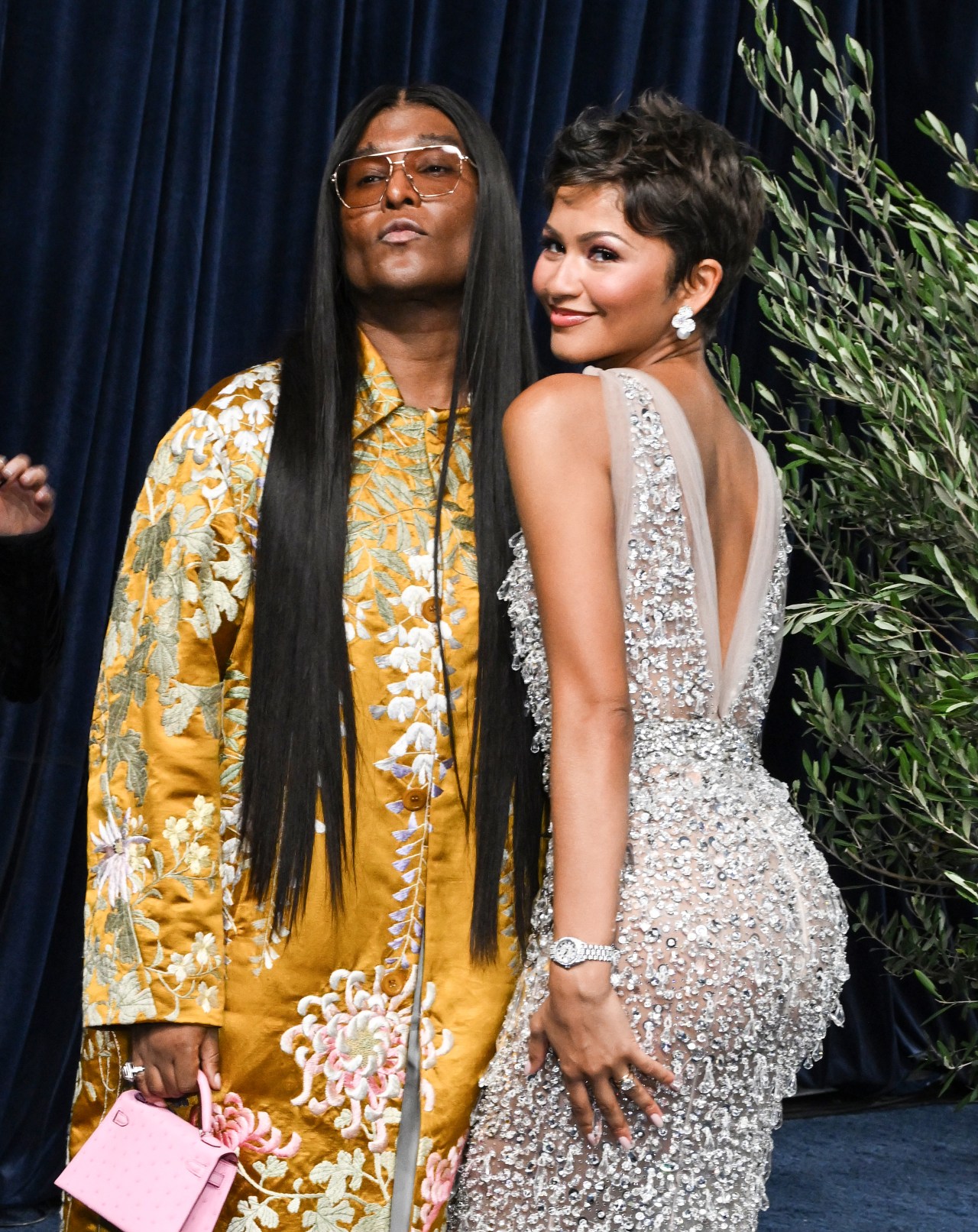 Law Roach and Zendaya at the 78th Emmy Awards at Peacock Theater in Los Angeles