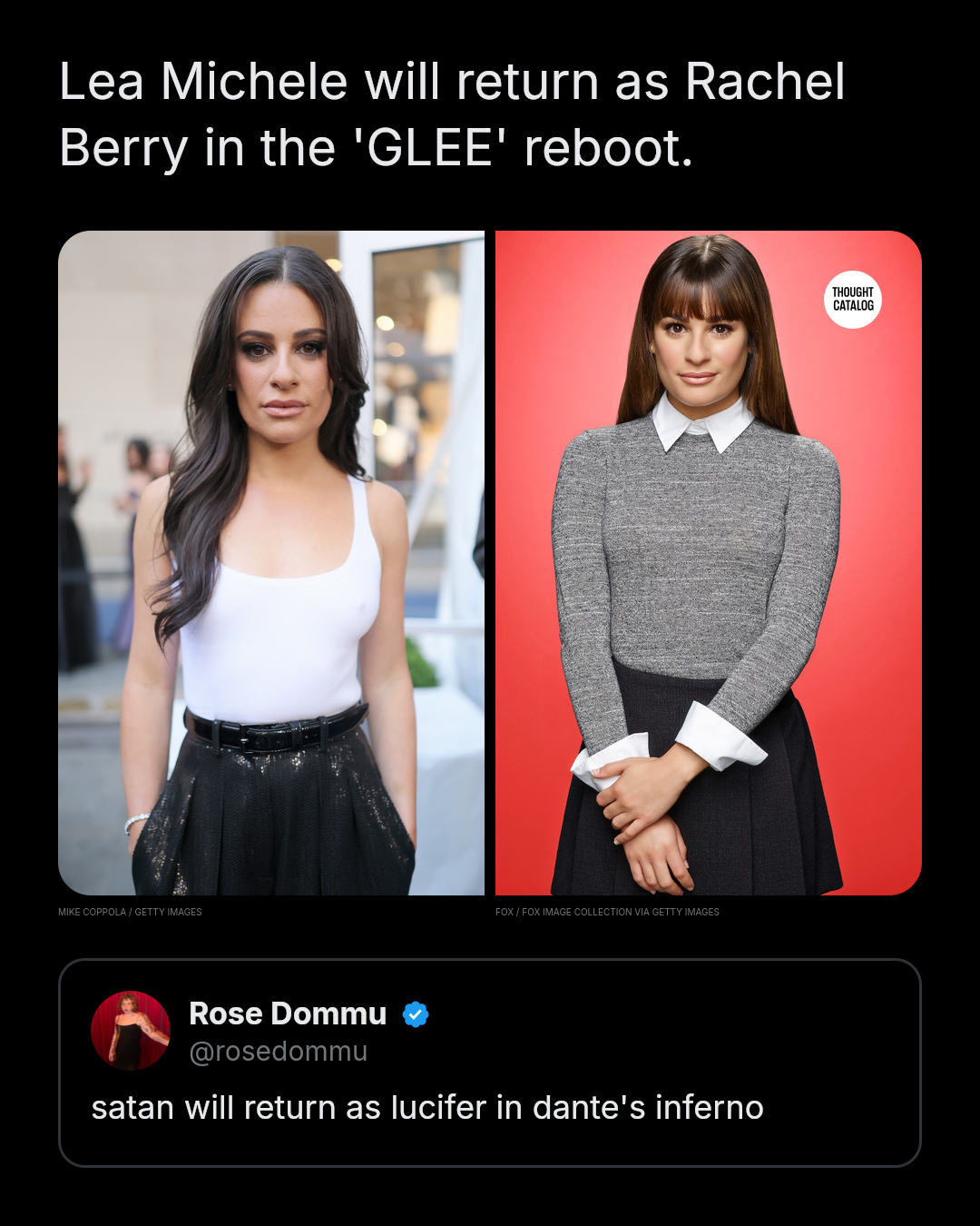 Lea Michele posing for a photo