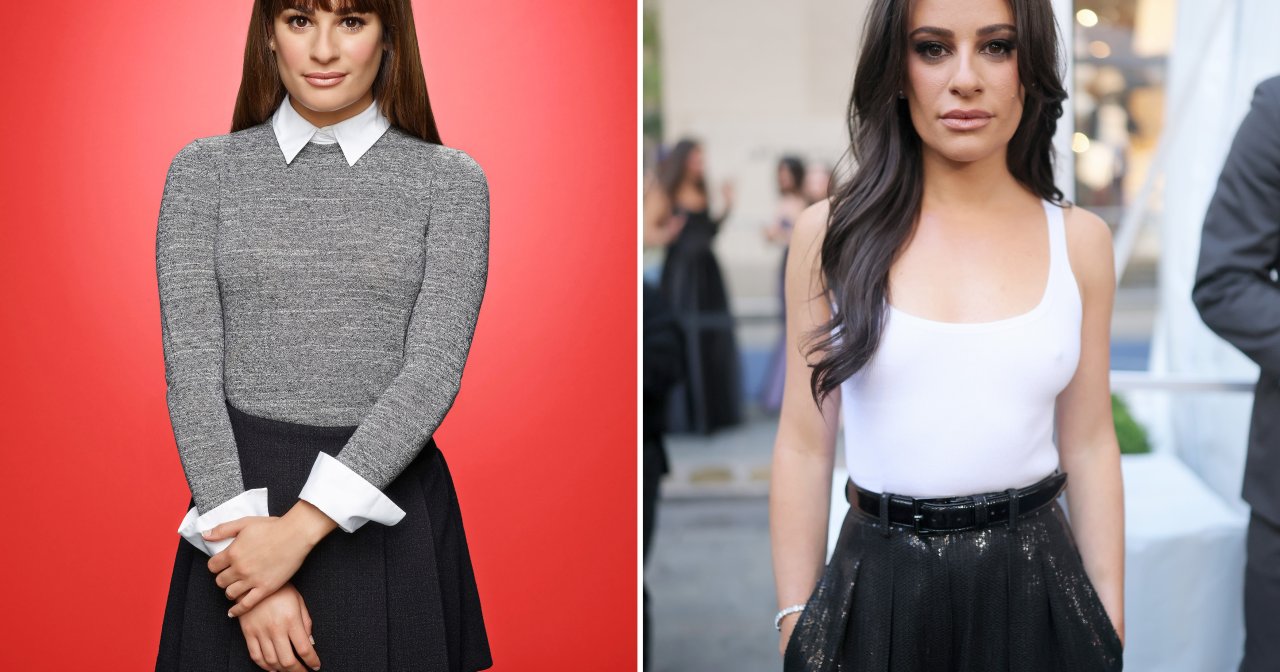 Lea Michele as Rachel Berry in Season 6 of Glee