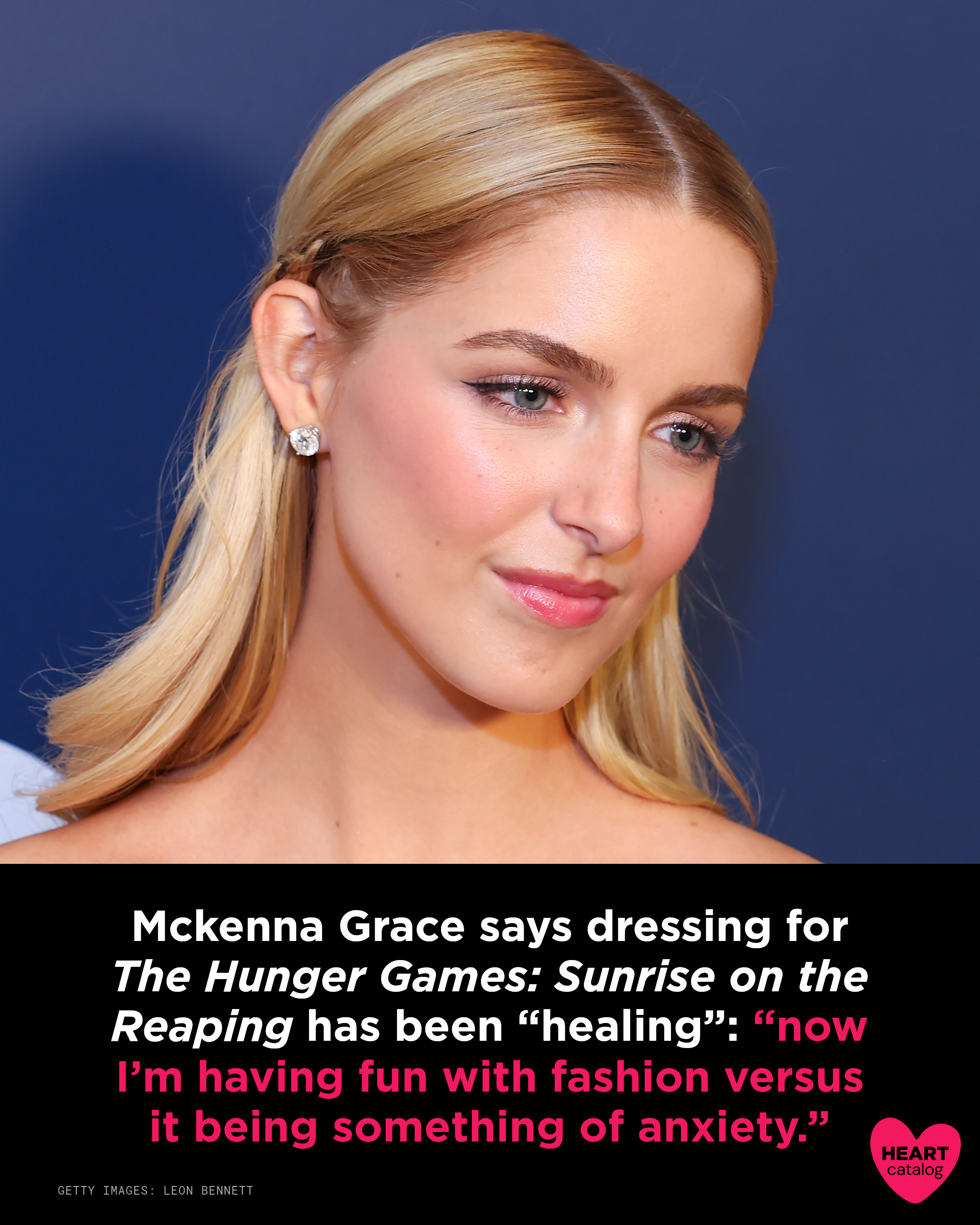 McKenna Grace posing for a photo