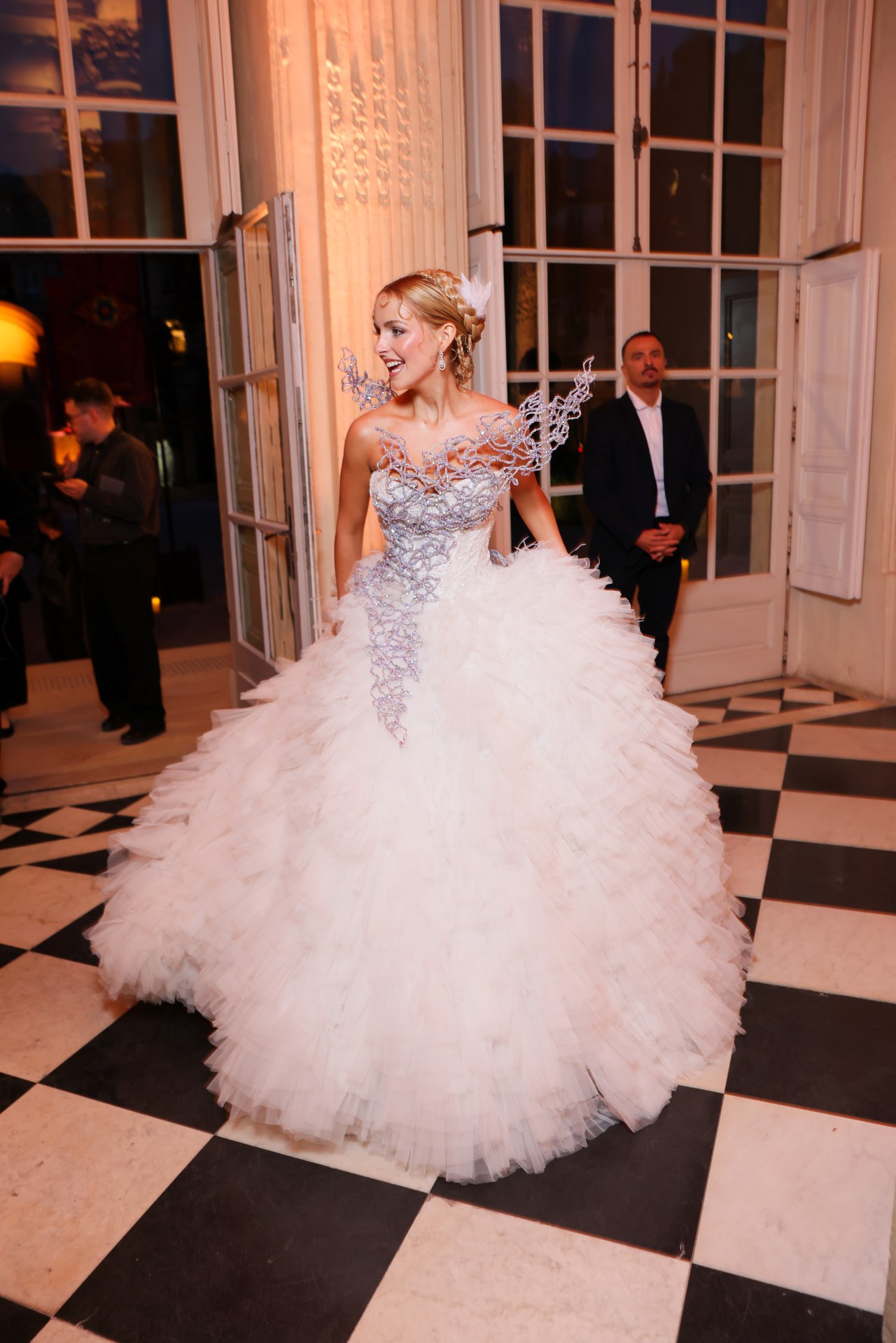 McKenna Grace at the Musée Rodin in Paris for a Hunger Games exhibition in October 2026