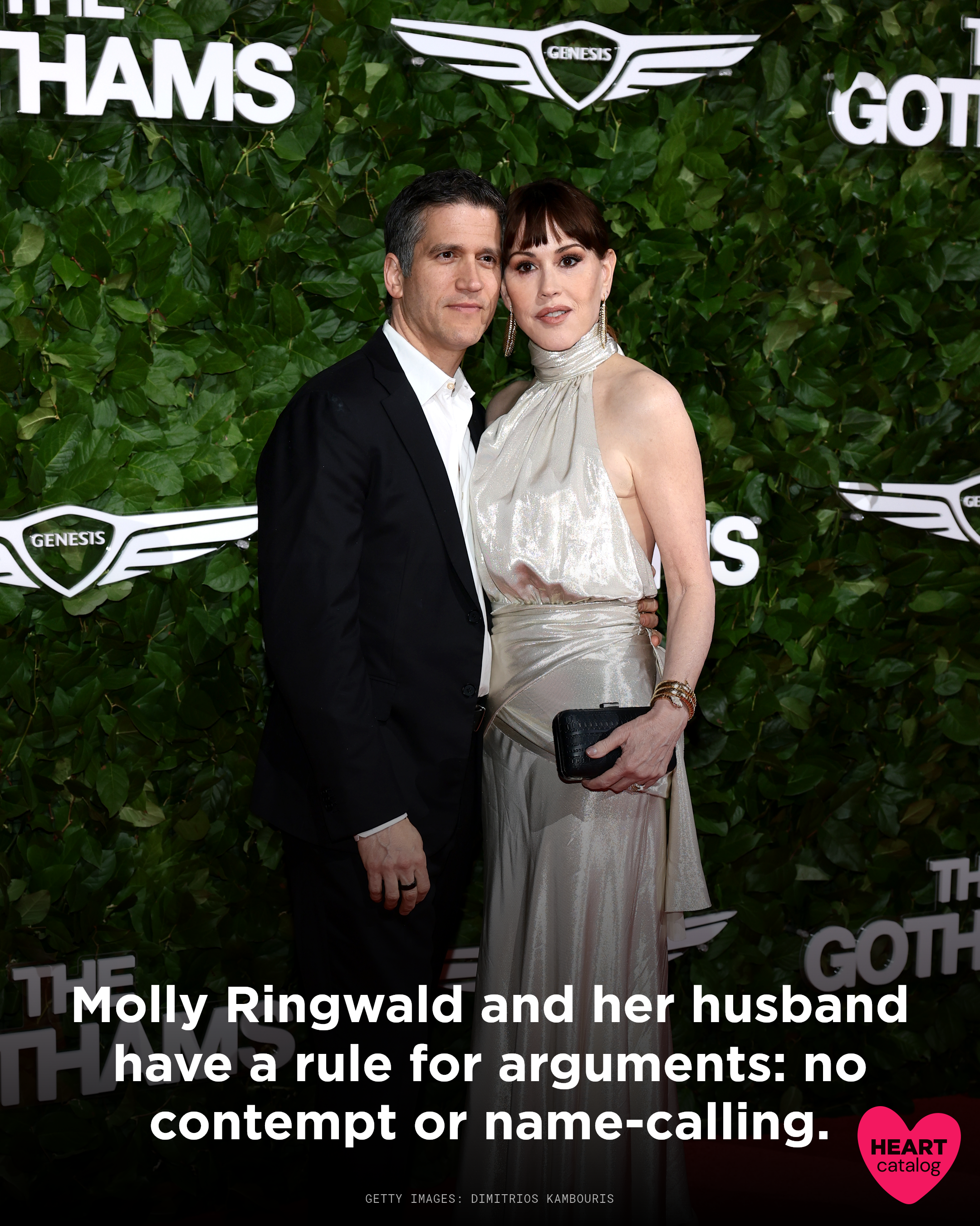 Molly Ringwald posing for a photo