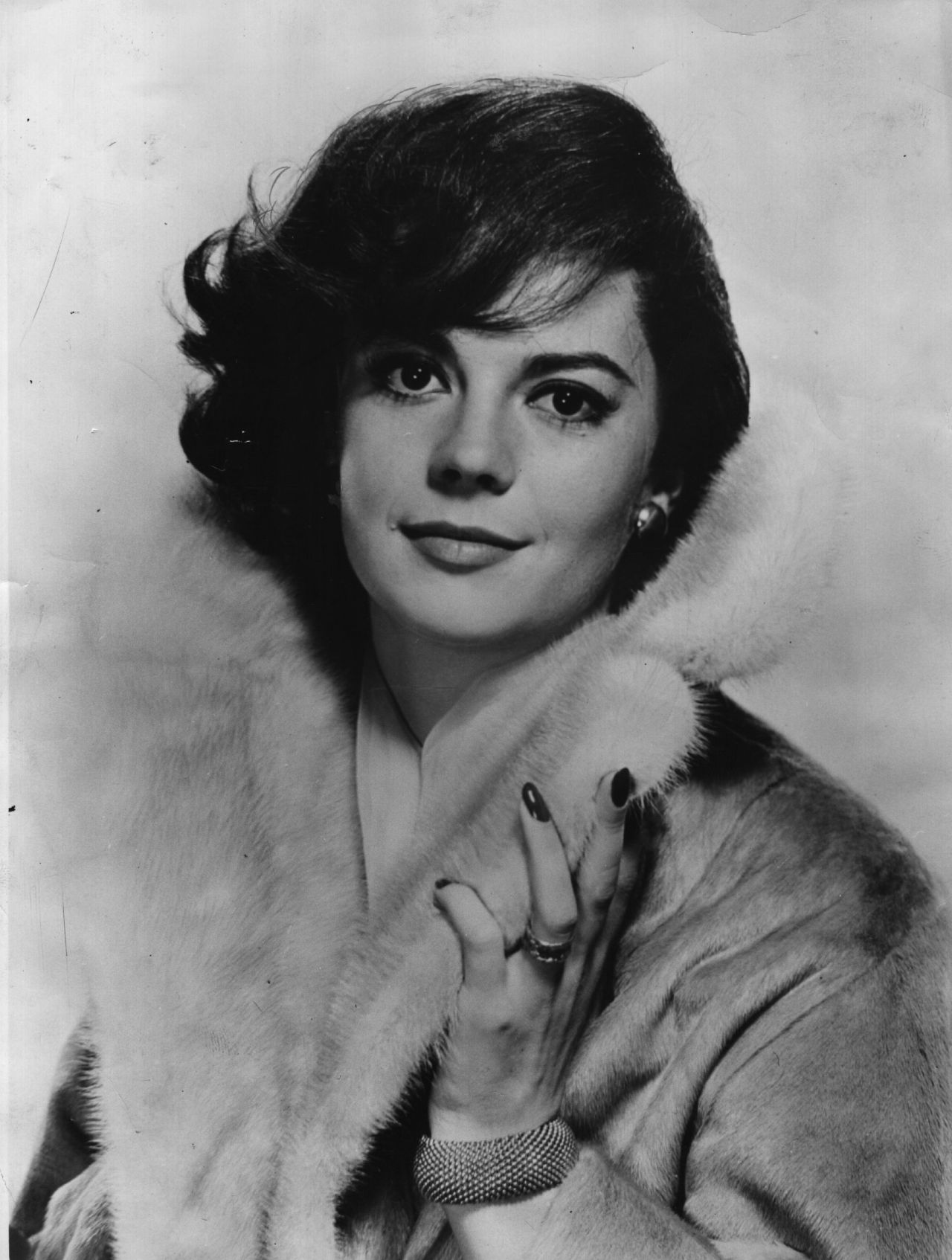 Natalie Wood, Hollywood actress, photographed circa 1960