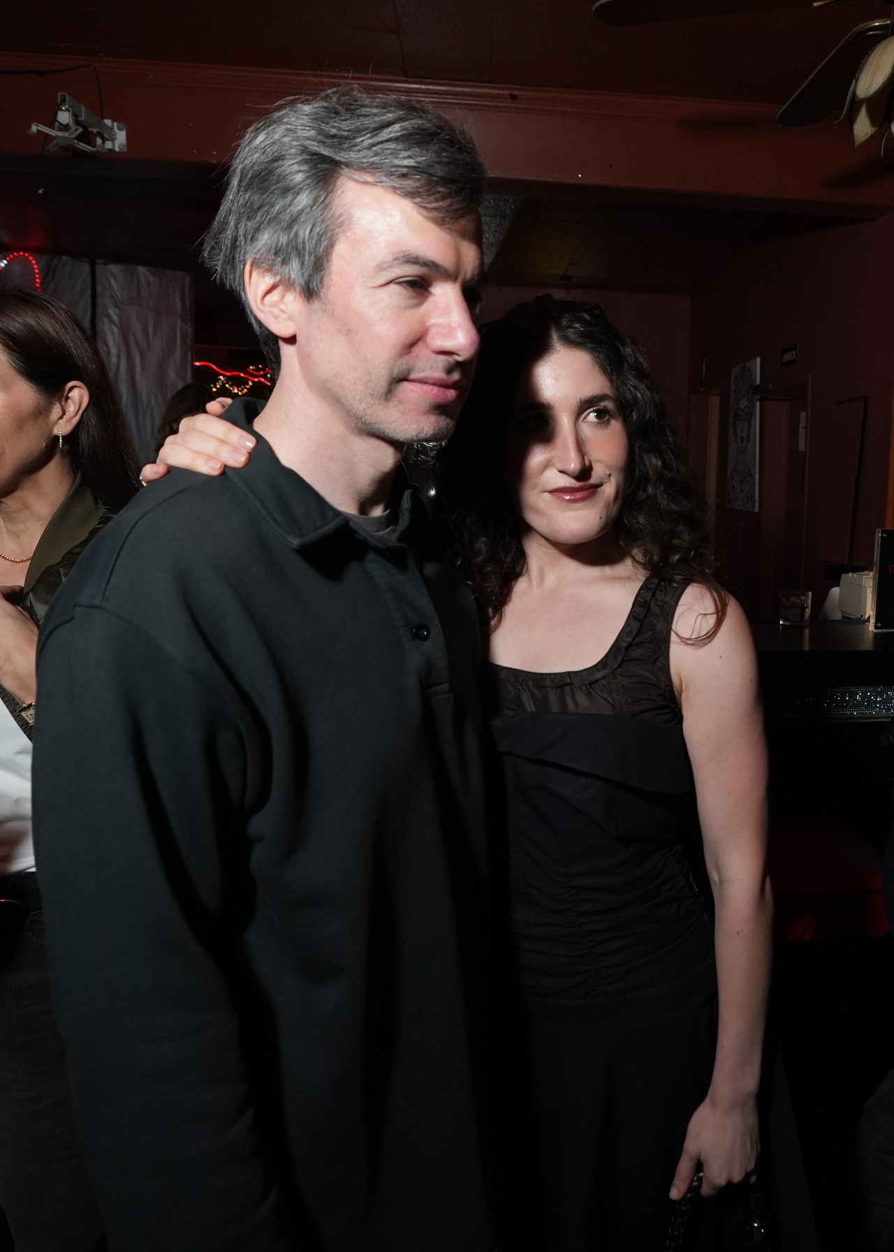 Nathan Fielder and Kate Berlant at the HBO Kate Berlant: Parmesan premiere screening at Brain Dead Studios in Los Angeles