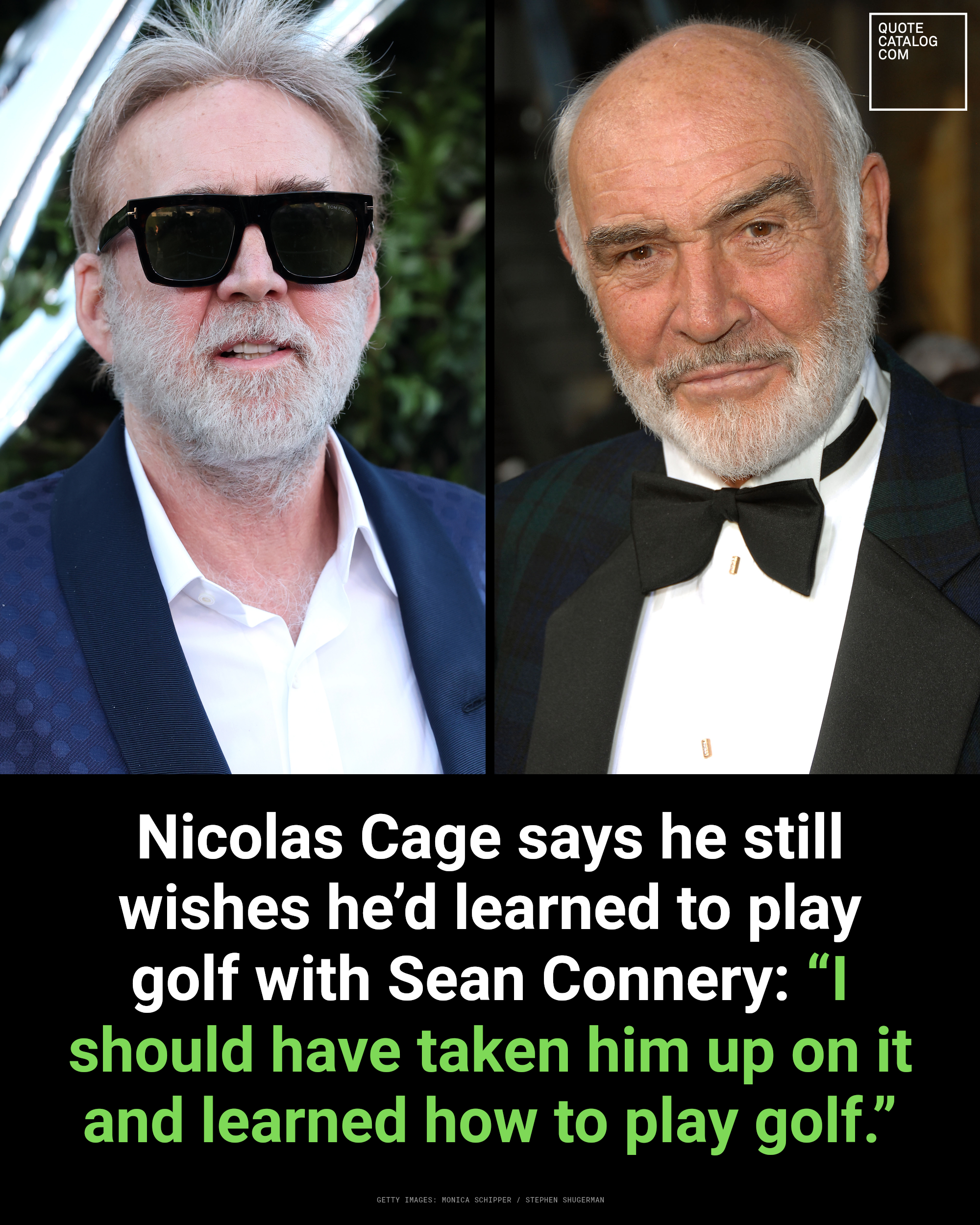 Nicolas Cage at a public appearance