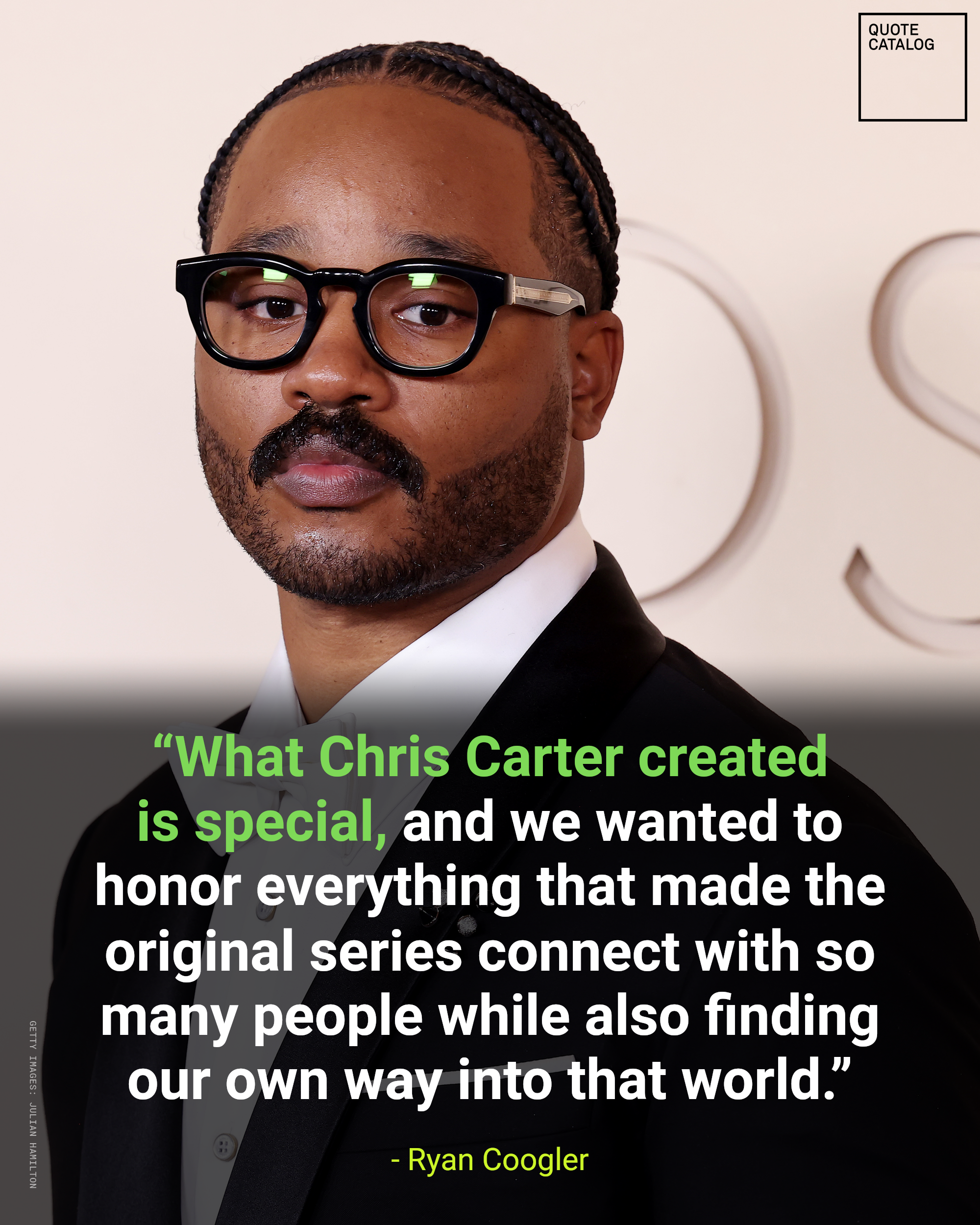Ryan Coogler at a press event