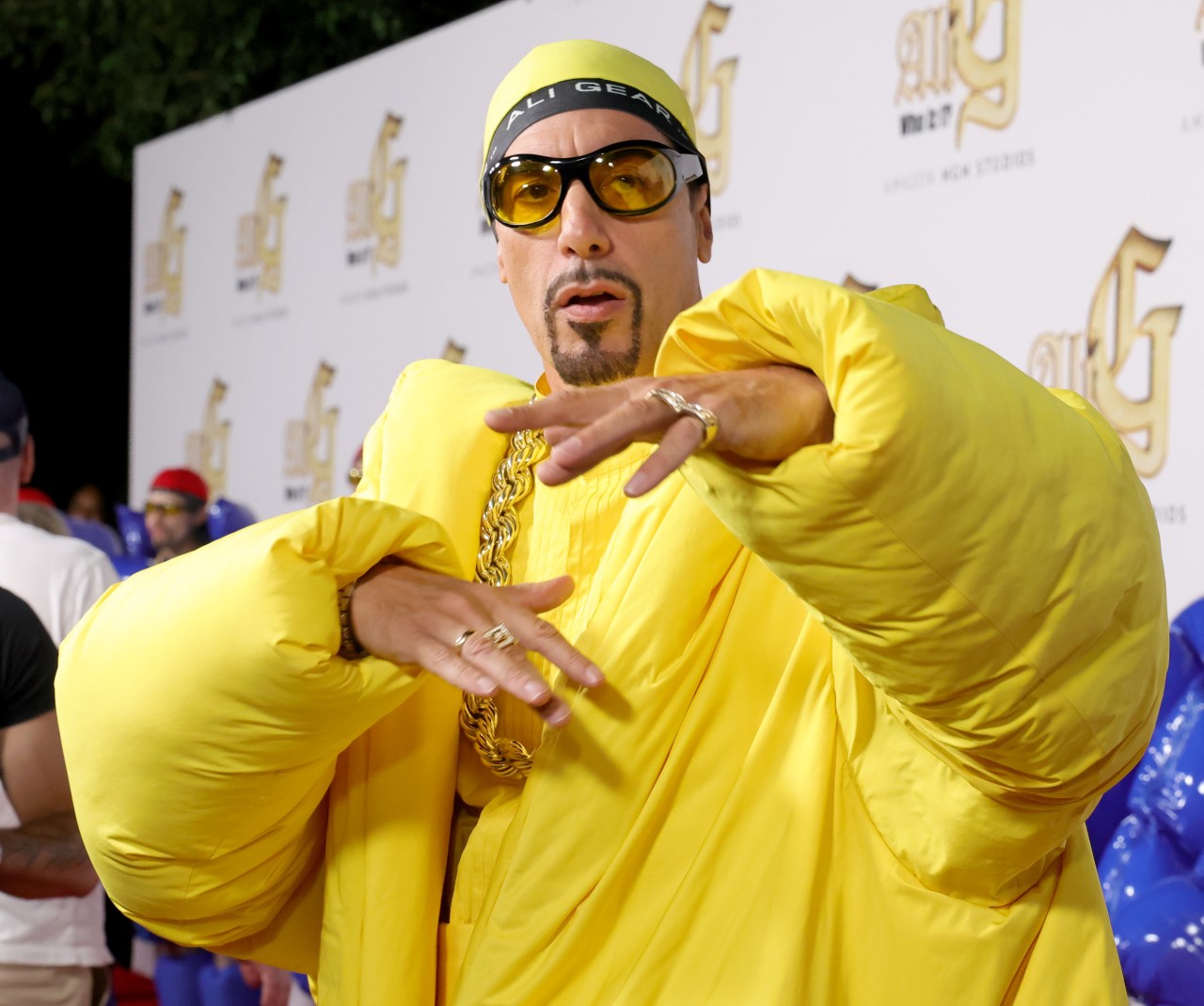 Sacha Baron Cohen arriving at the Ali G: Who Iz I? world premiere at Hollywood Legion Theater in Los Angeles