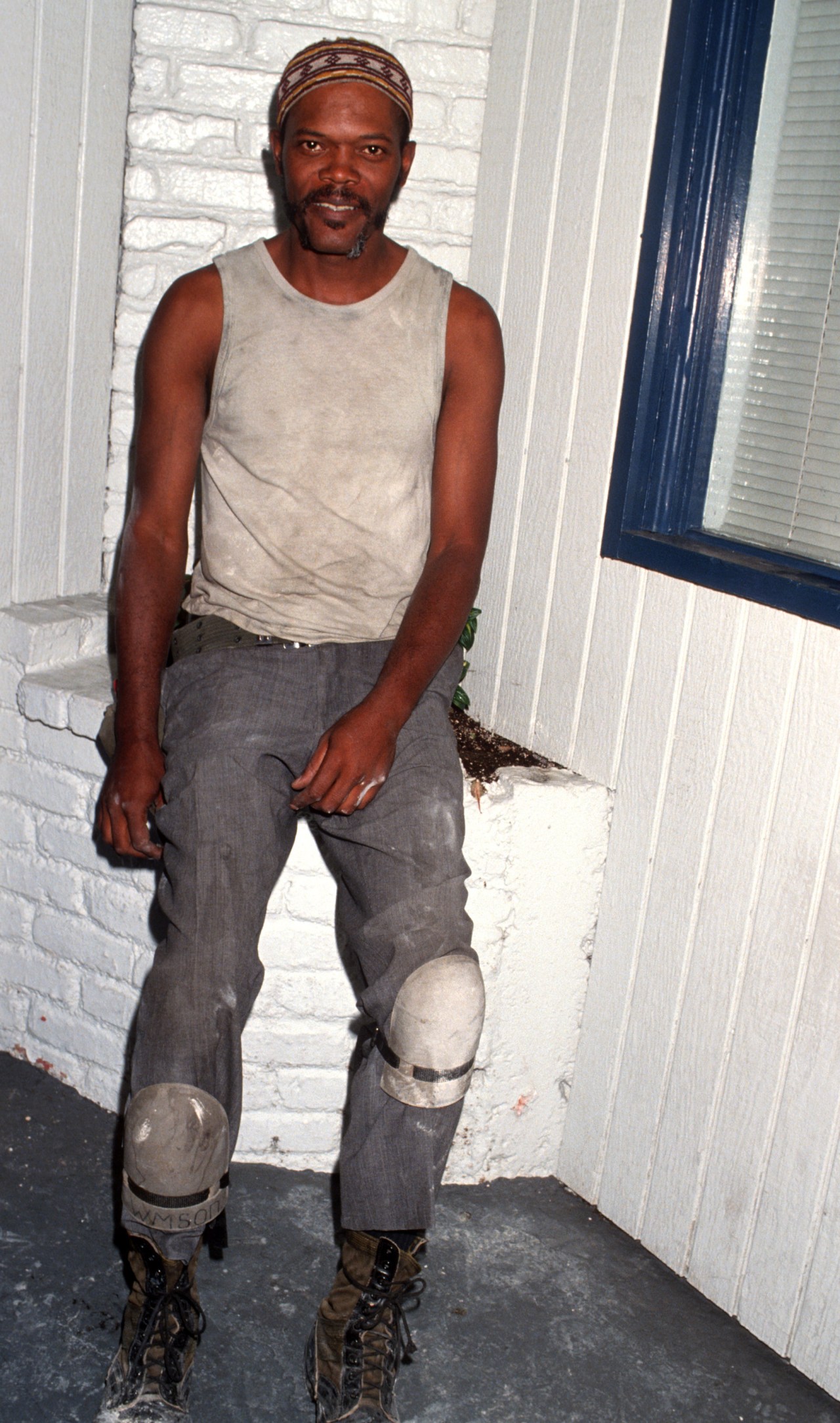 Samuel L. Jackson at the opening night of Distant Fires in New York City, 1993