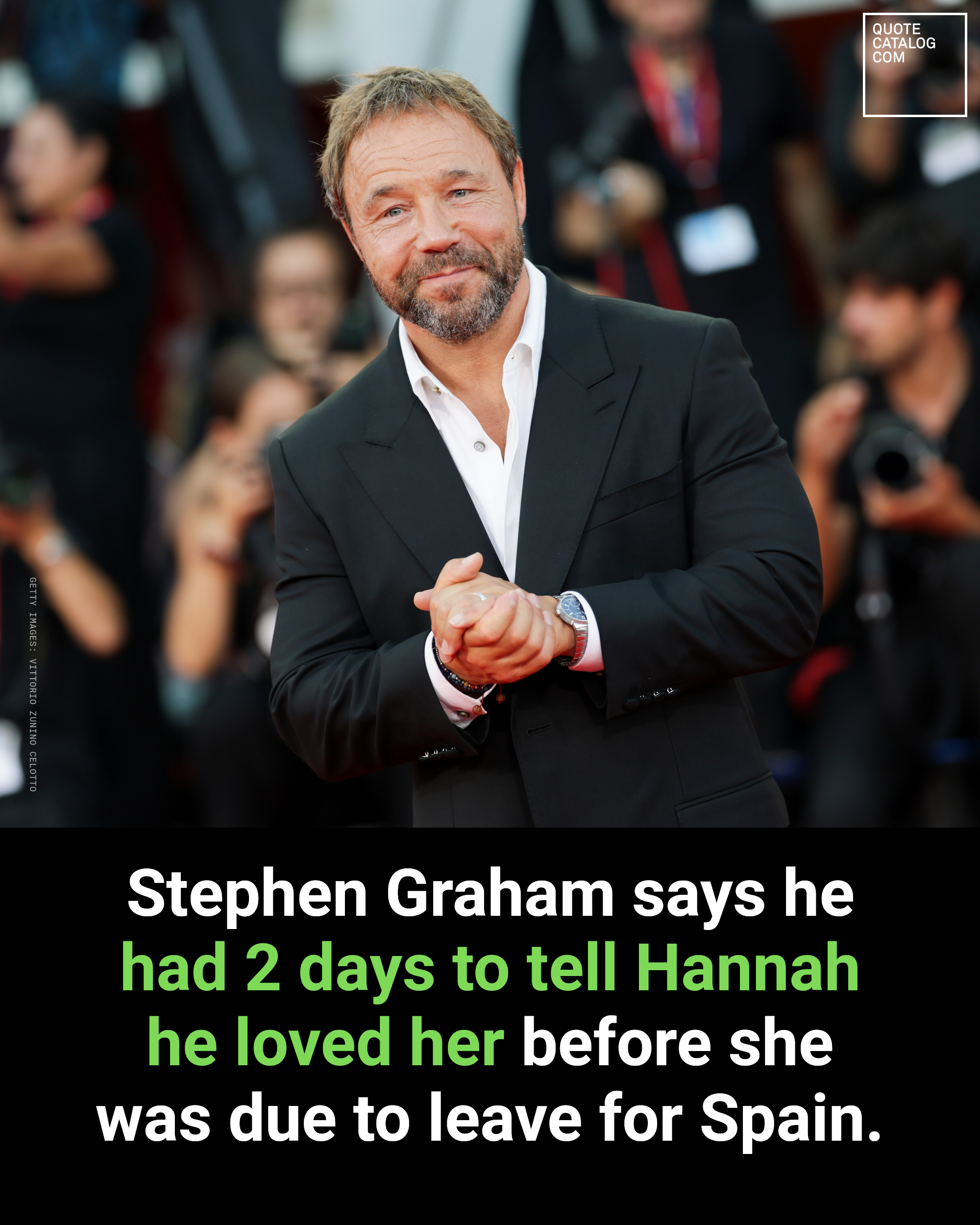 Stephen Graham at a public event