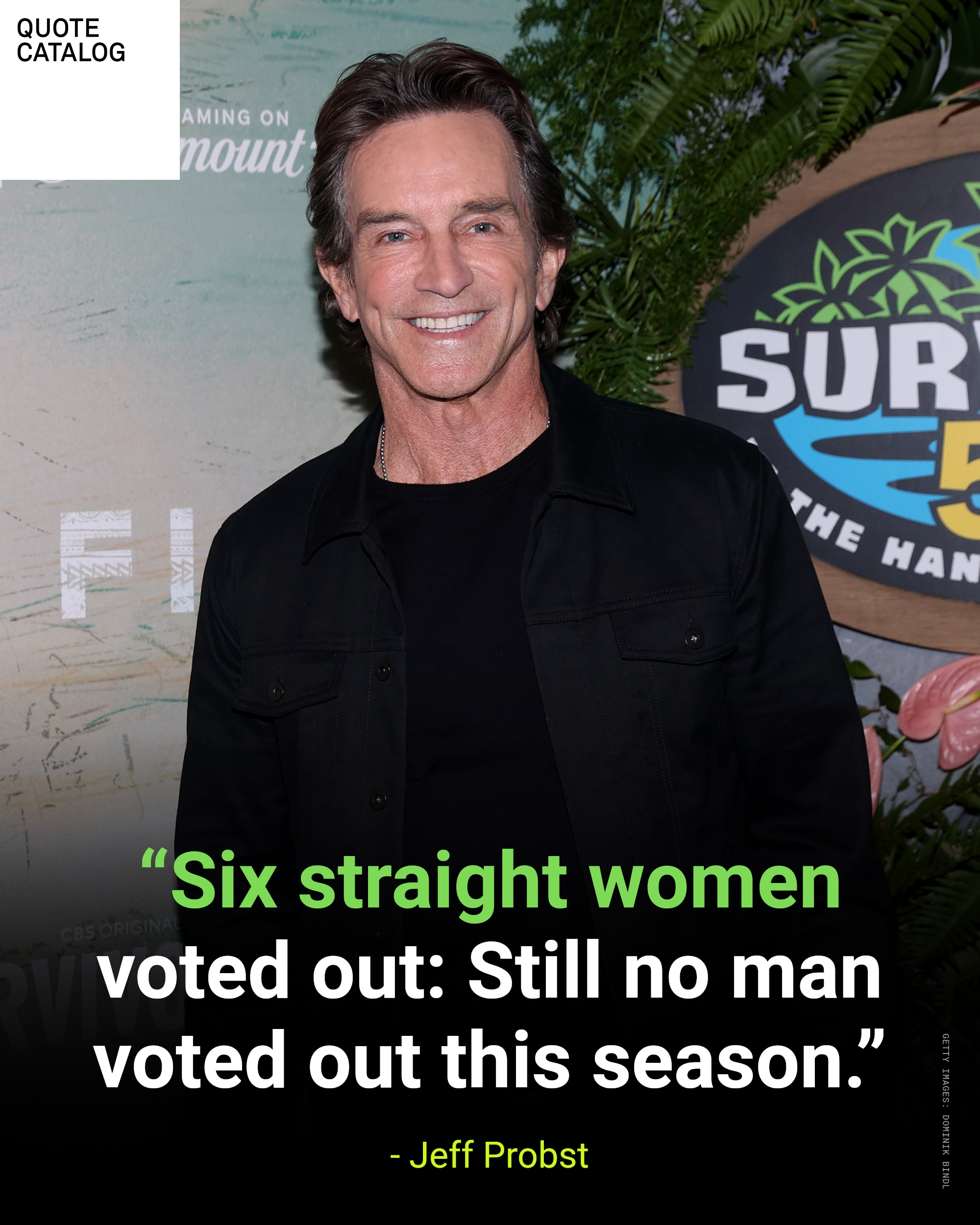 Jeff Probst, host of Survivor