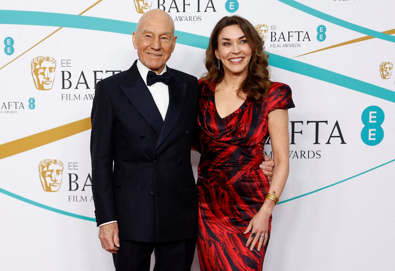 Stars arrive at the Royal Festival Hall for the 2023 BAFTA Film Awards