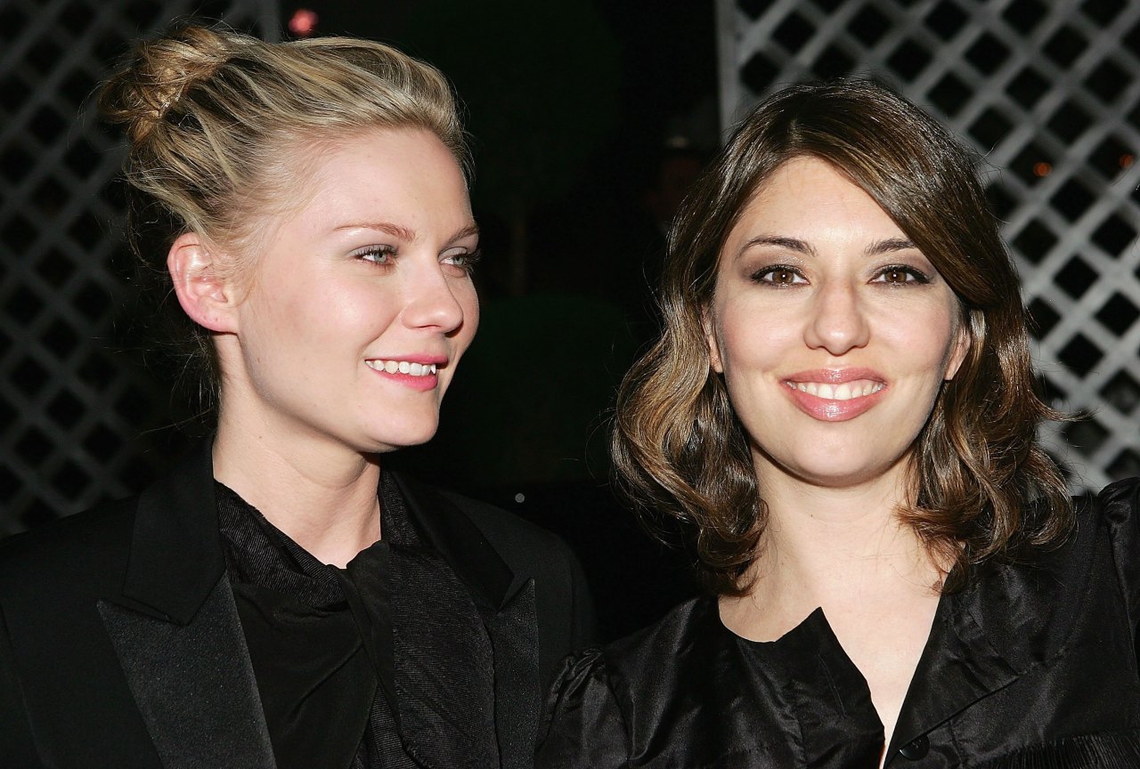 Kirsten Dunst and Sofia Coppola at the New York Film Festival after party for Marie Antoinette at MoMA in 2006