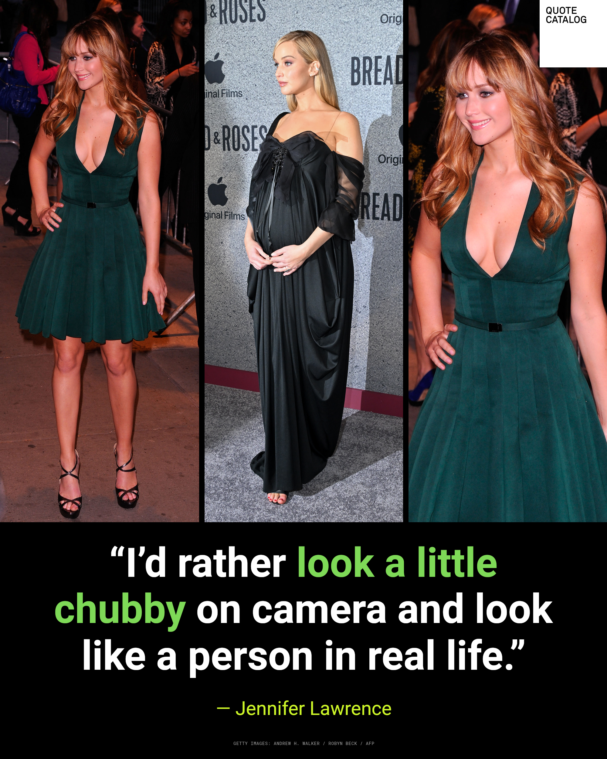 Jennifer Lawrence at a public appearance